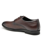 Men's Genuine Leather Derby Formal Shoes - 3290 - image 18