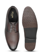 Men's Genuine Leather Derby Formal Shoes - 3290 - image 20