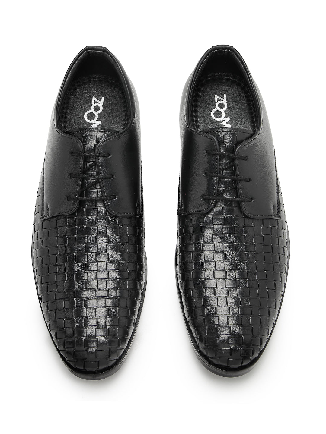 Men's Genuine Leather Derby Formal Shoes - 3292 - image 2