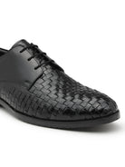 Men's Genuine Leather Derby Formal Shoes - 3292 - image 6