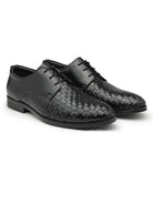 Men's Genuine Leather Derby Formal Shoes - 3292 - image 7