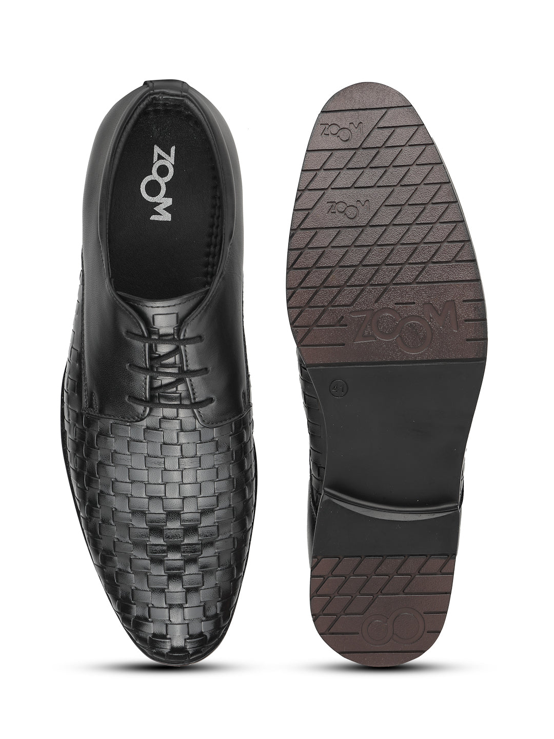 Men's Genuine Leather Derby Formal Shoes - 3292 - image 10