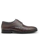 Men's Genuine Leather Derby Formal Shoes - 3292 - image 14