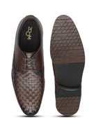 Men's Genuine Leather Derby Formal Shoes - 3292 - image 20