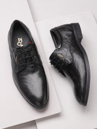 Men's Genuine Leather Derby Formal Shoes - 3295 - image 1