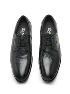 Men's Genuine Leather Derby Formal Shoes - 3295 - image 2
