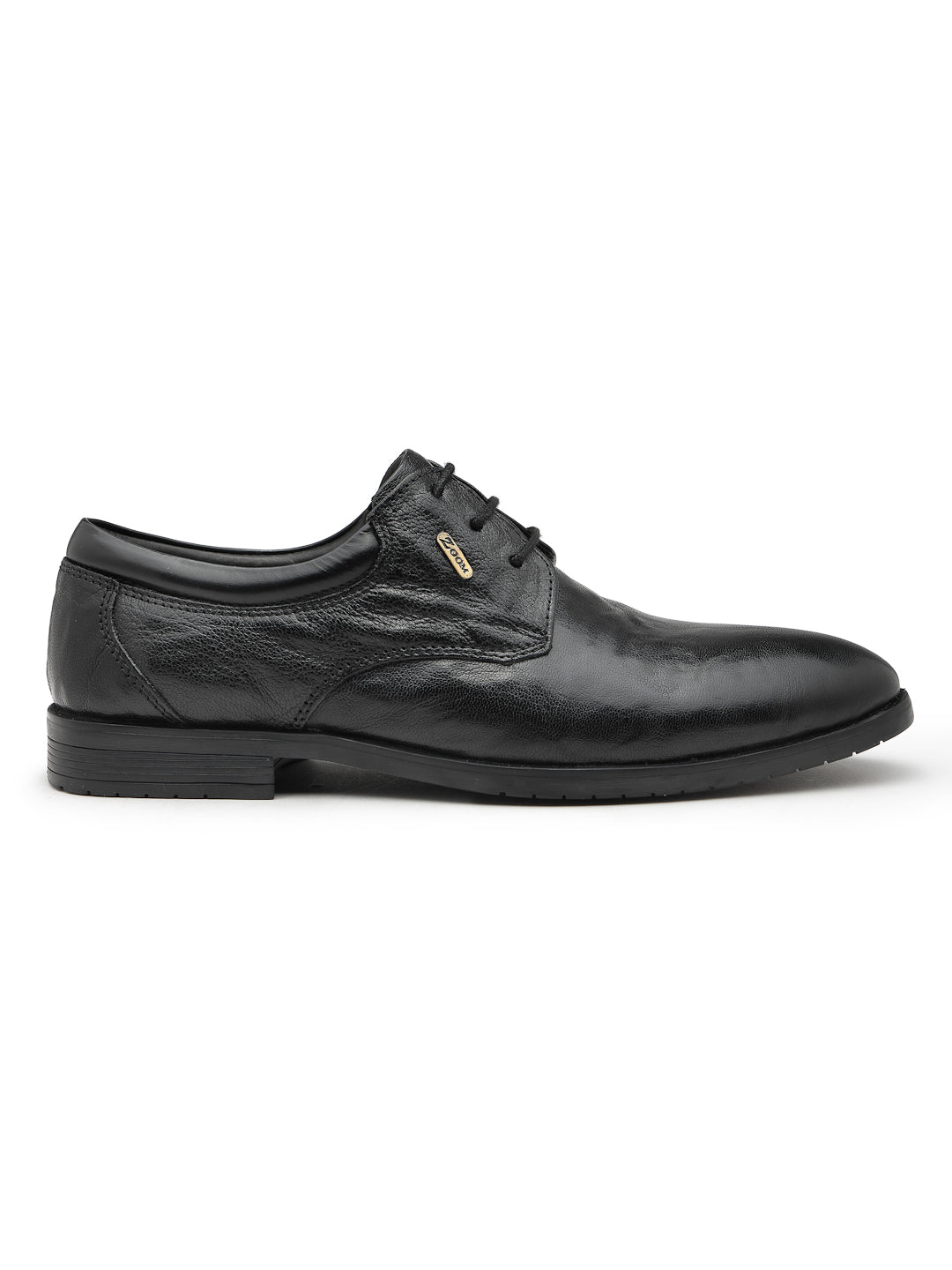 Men's Genuine Leather Derby Formal Shoes - 3295 - image 4
