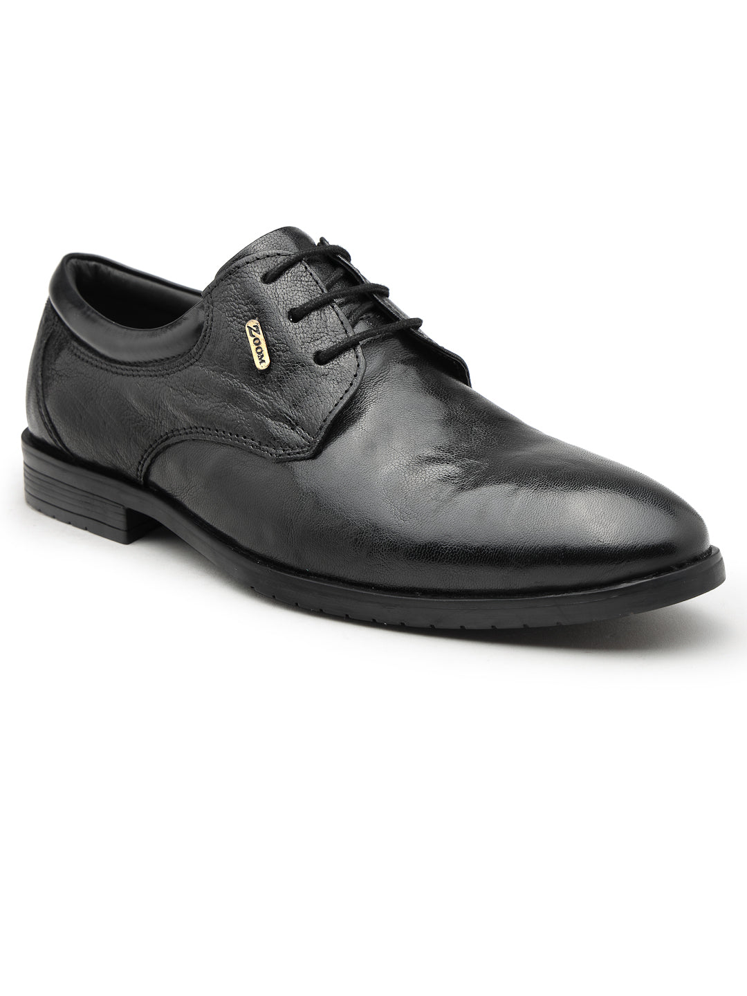 Men's Genuine Leather Derby Formal Shoes - 3295 - image 5