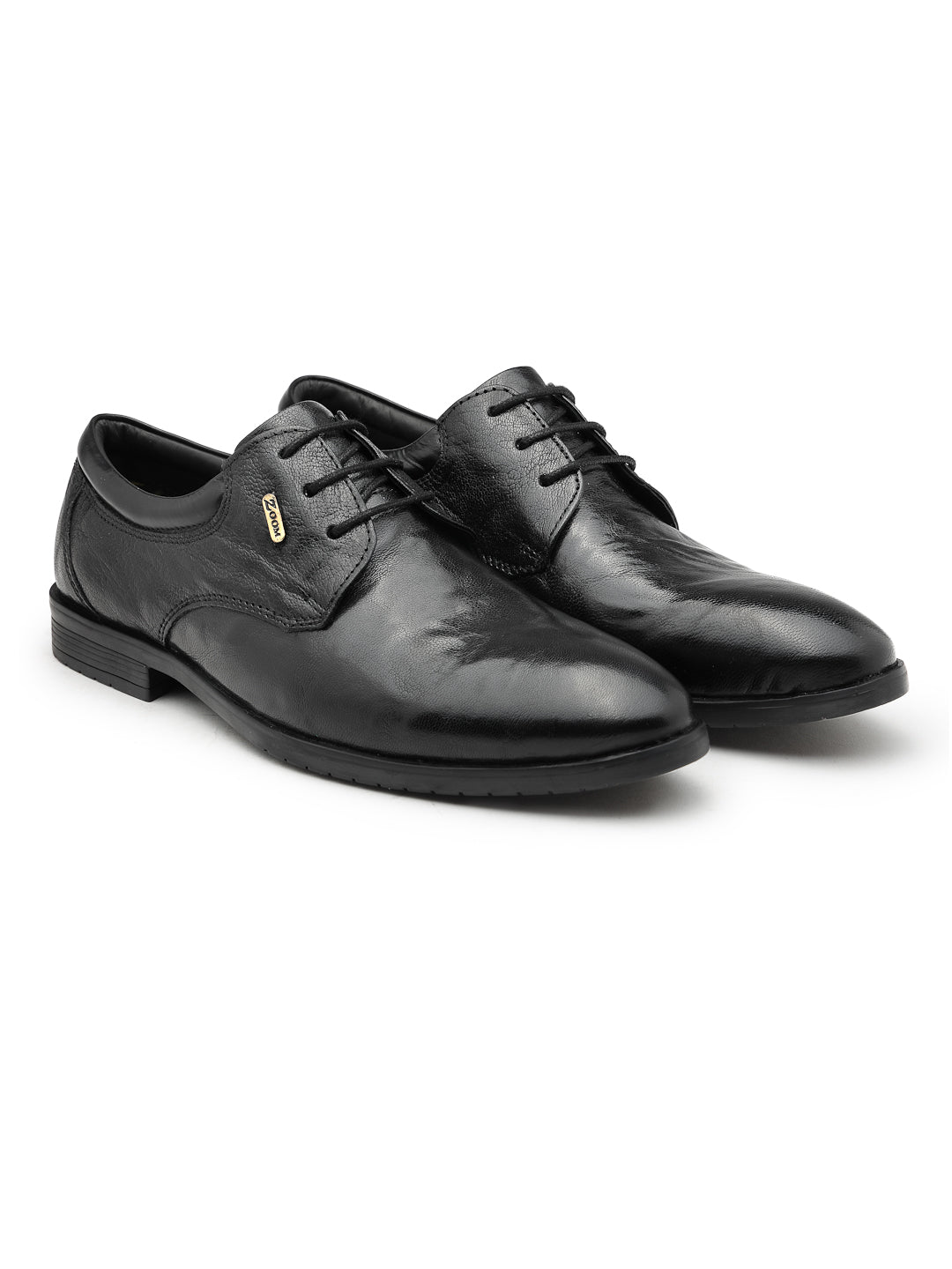 Men's Genuine Leather Derby Formal Shoes - 3295 - image 7