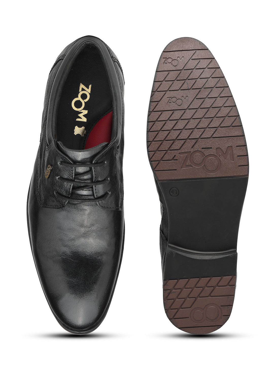 Men's Genuine Leather Derby Formal Shoes - 3295 - image 10
