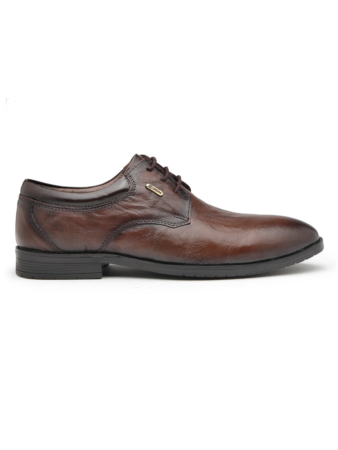 Men's Genuine Leather Derby Formal Shoes - 3295 - image 14