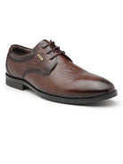 Men's Genuine Leather Derby Formal Shoes - 3295 - image 15