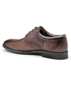Men's Genuine Leather Derby Formal Shoes - 3295 - image 18