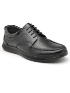 Men's Genuine Leather Derby Formal Shoes - 3363 - image 4