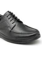 Men's Genuine Leather Derby Formal Shoes - 3363 - image 5