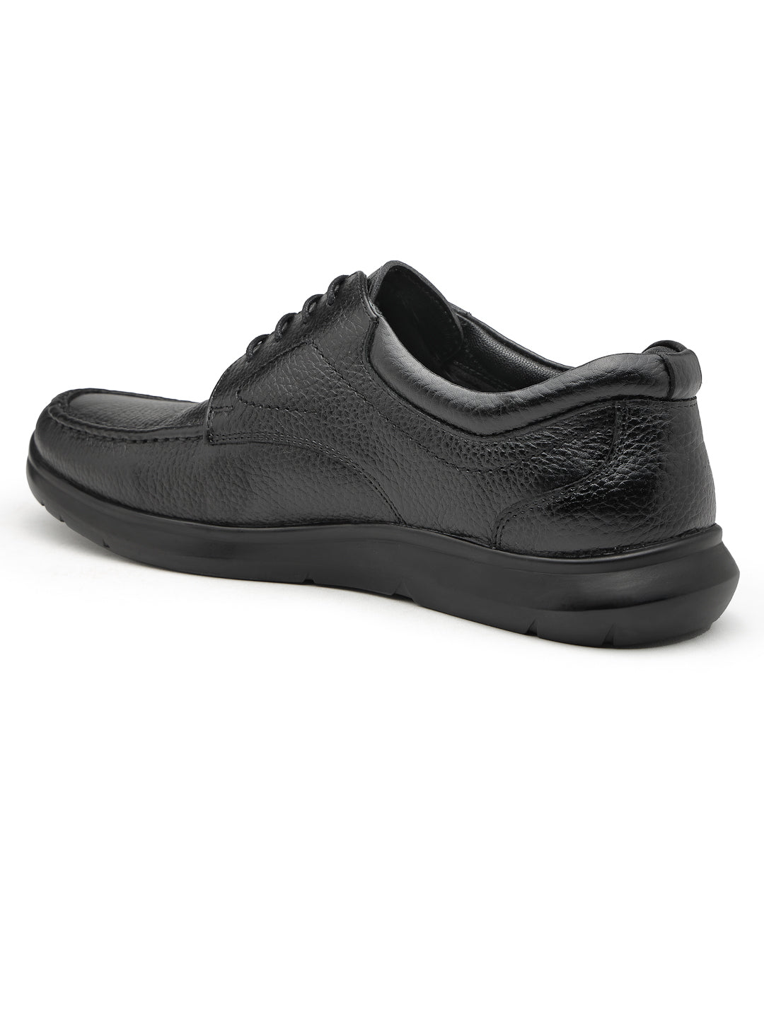 Men's Genuine Leather Derby Formal Shoes - 3363 - image 7