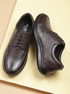 Men's Genuine Leather Derby Formal Shoes - 3363 - image 11