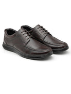 Men's Genuine Leather Derby Formal Shoes - 3363 - image 17