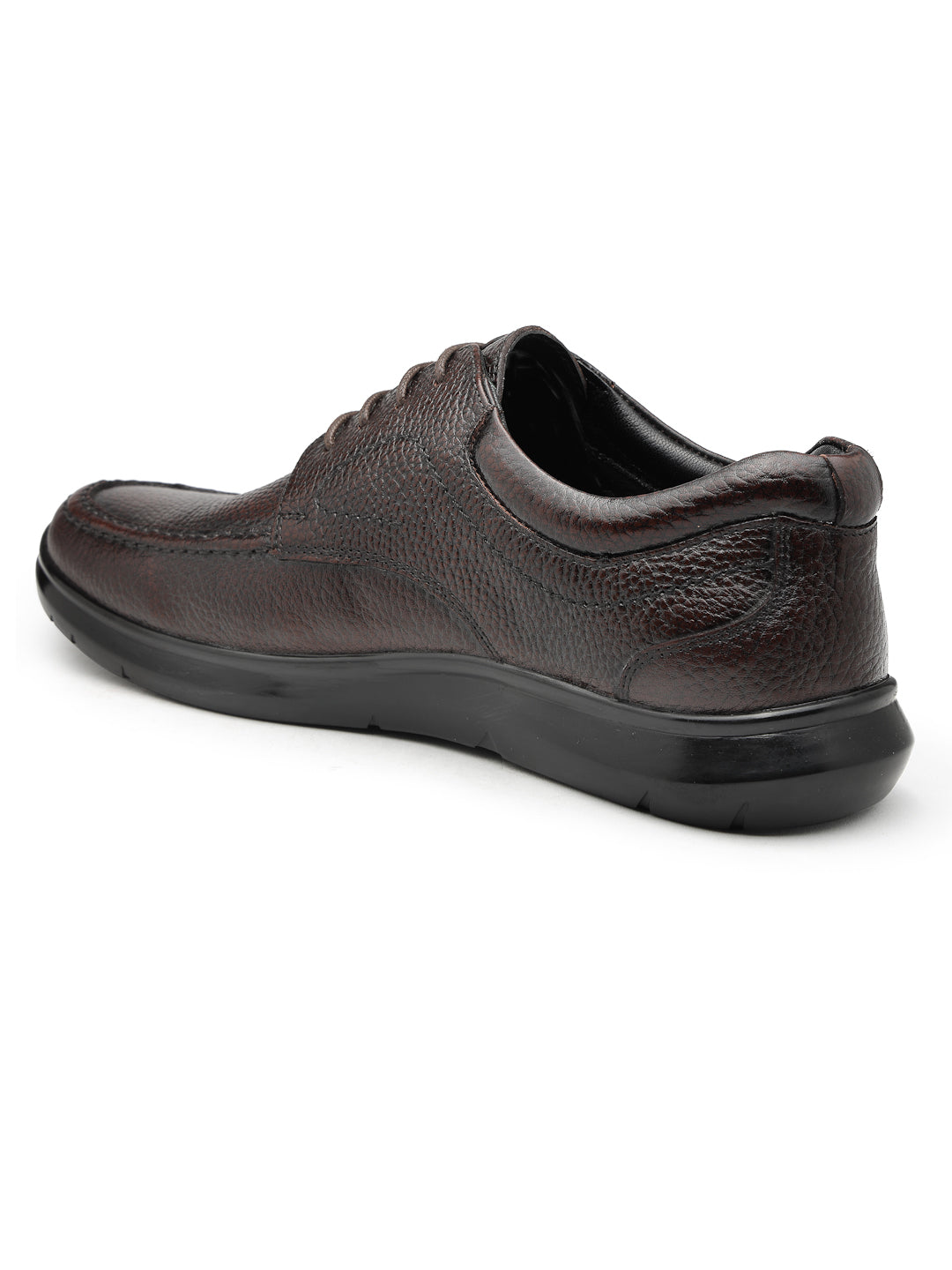 Men's Genuine Leather Derby Formal Shoes - 3363 - image 18