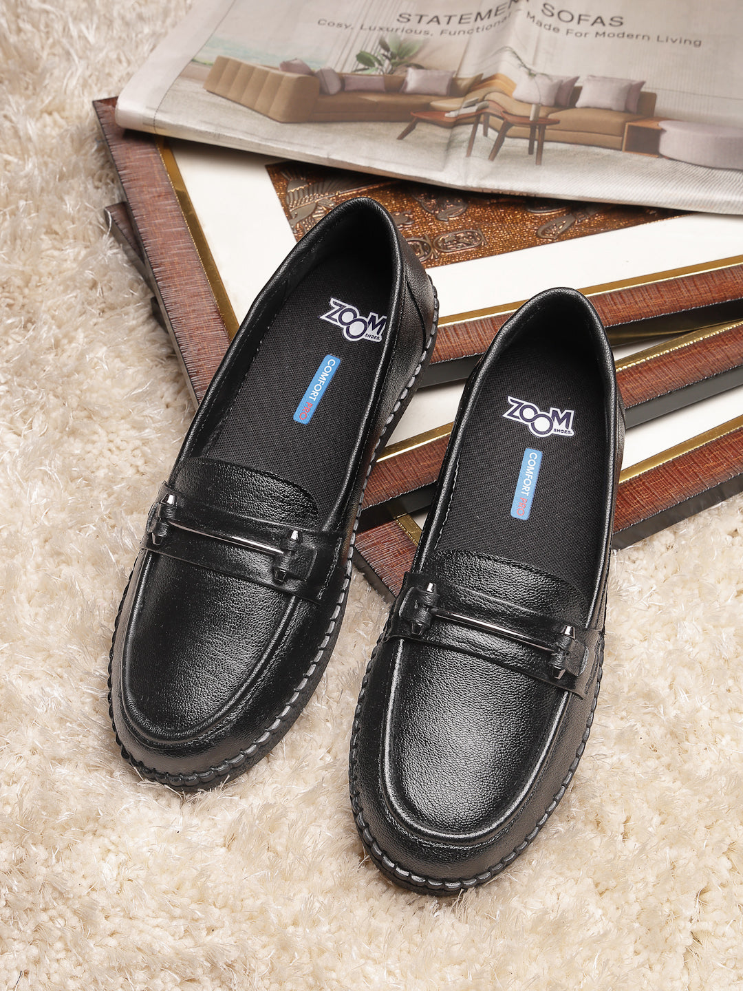 Women's Genuine Leather Bellies - 4001 - image 1