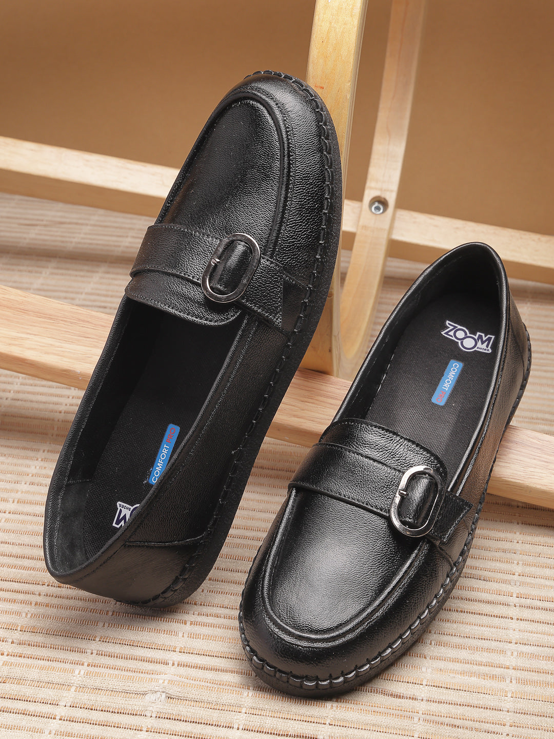Women's Genuine Leather Bellies - 4005 - image 1
