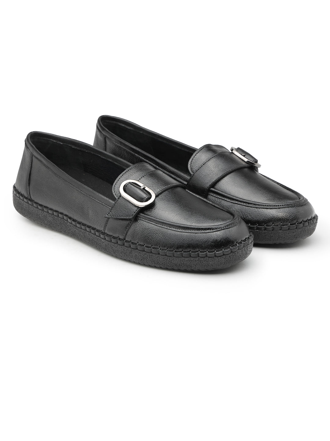 Women's Genuine Leather Bellies - 4005 - image 5