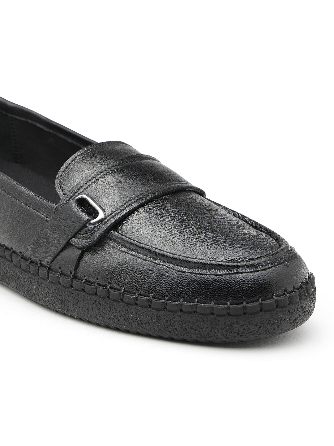 Women's Genuine Leather Bellies - 4007 - image 4