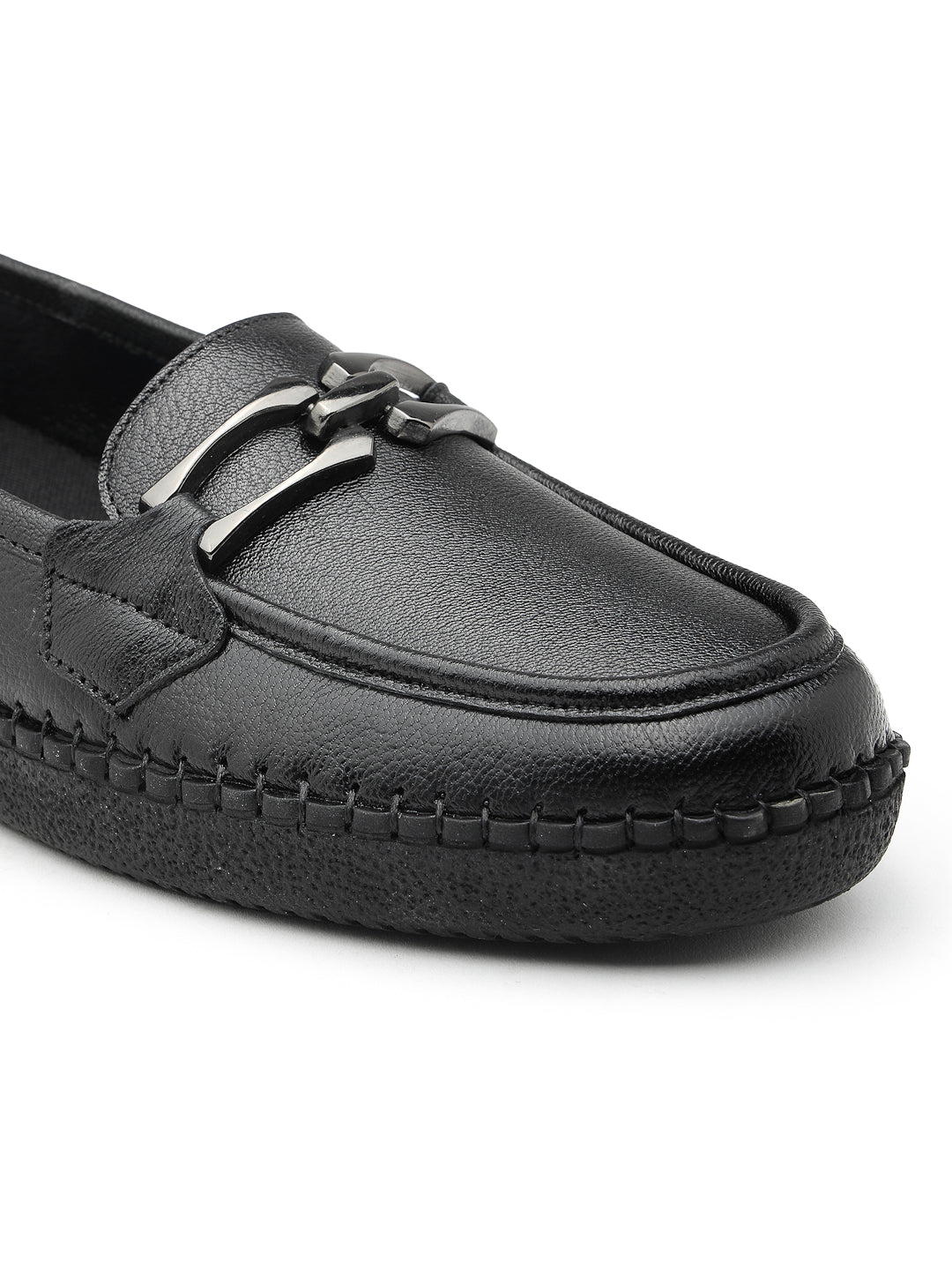 Women's Genuine Leather Bellies - 4009 - image 4