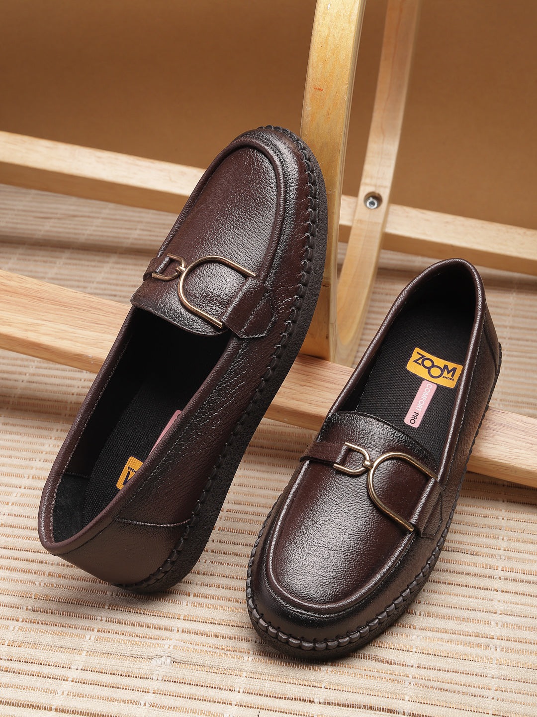 Women's Genuine Leather Bellies - 4009 - image 11