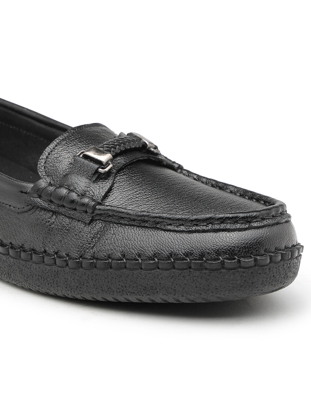 Women's Genuine Leather Bellies - 4015 - image 4