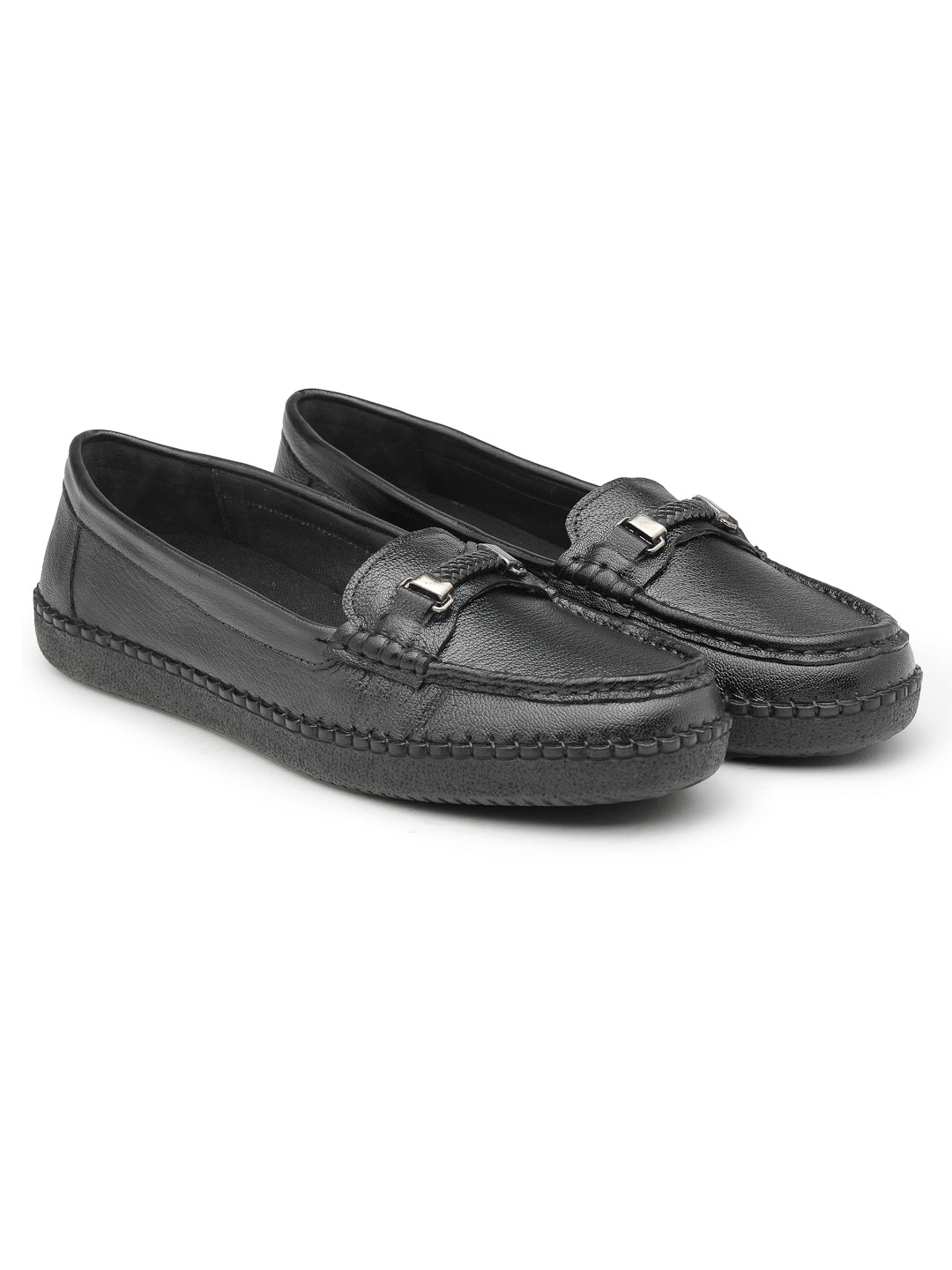Women's Genuine Leather Bellies - 4015 - image 5