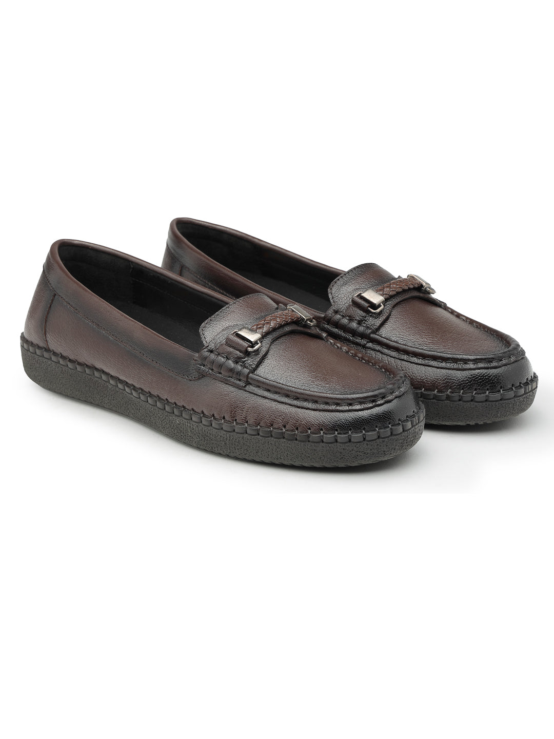 Women's Genuine Leather Bellies - 4015 - image 15
