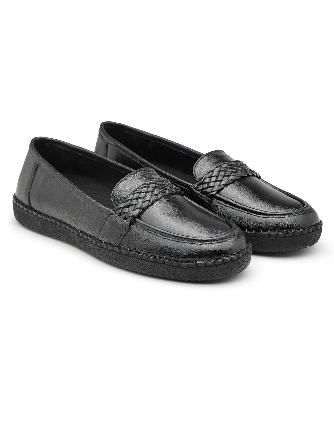 Women's Genuine Leather Bellies - 4025 - image 5