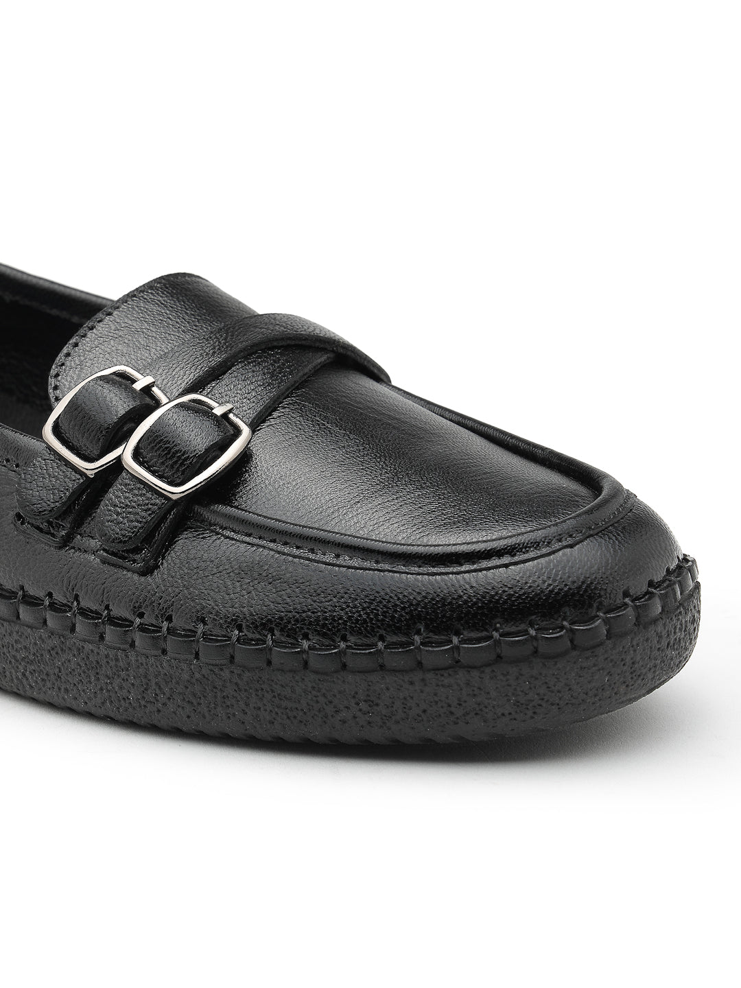 Women's Genuine Leather Bellies - 4031 - image 4
