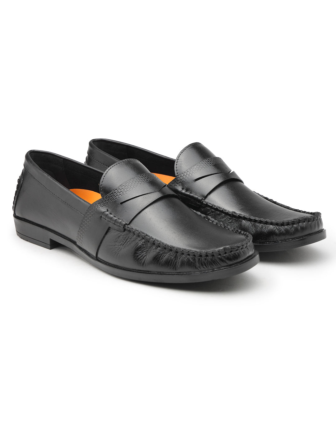 Men's Genuine Leather Casual Slip-On Shoes - 8241 - image 7