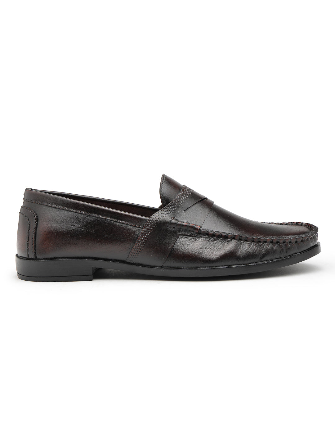 Men's Genuine Leather Casual Slip-On Shoes - 8241 - image 14
