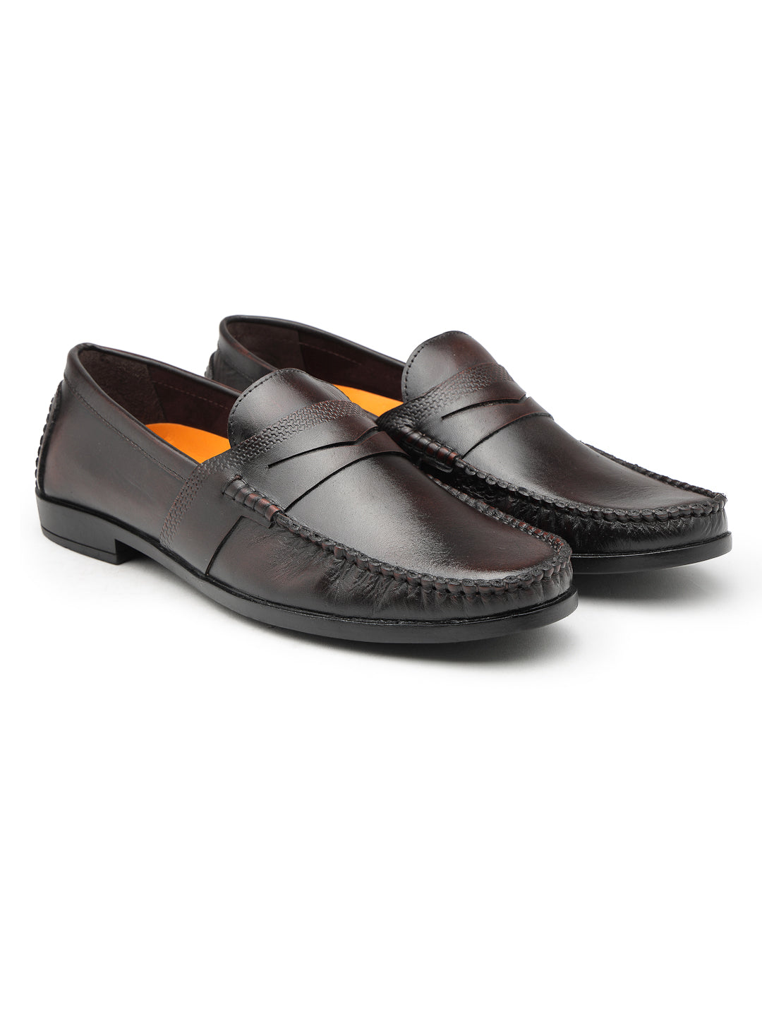 Men's Genuine Leather Casual Slip-On Shoes - 8241 - image 17