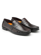 Men's Genuine Leather Casual Slip-On Shoes - 8241 - image 17