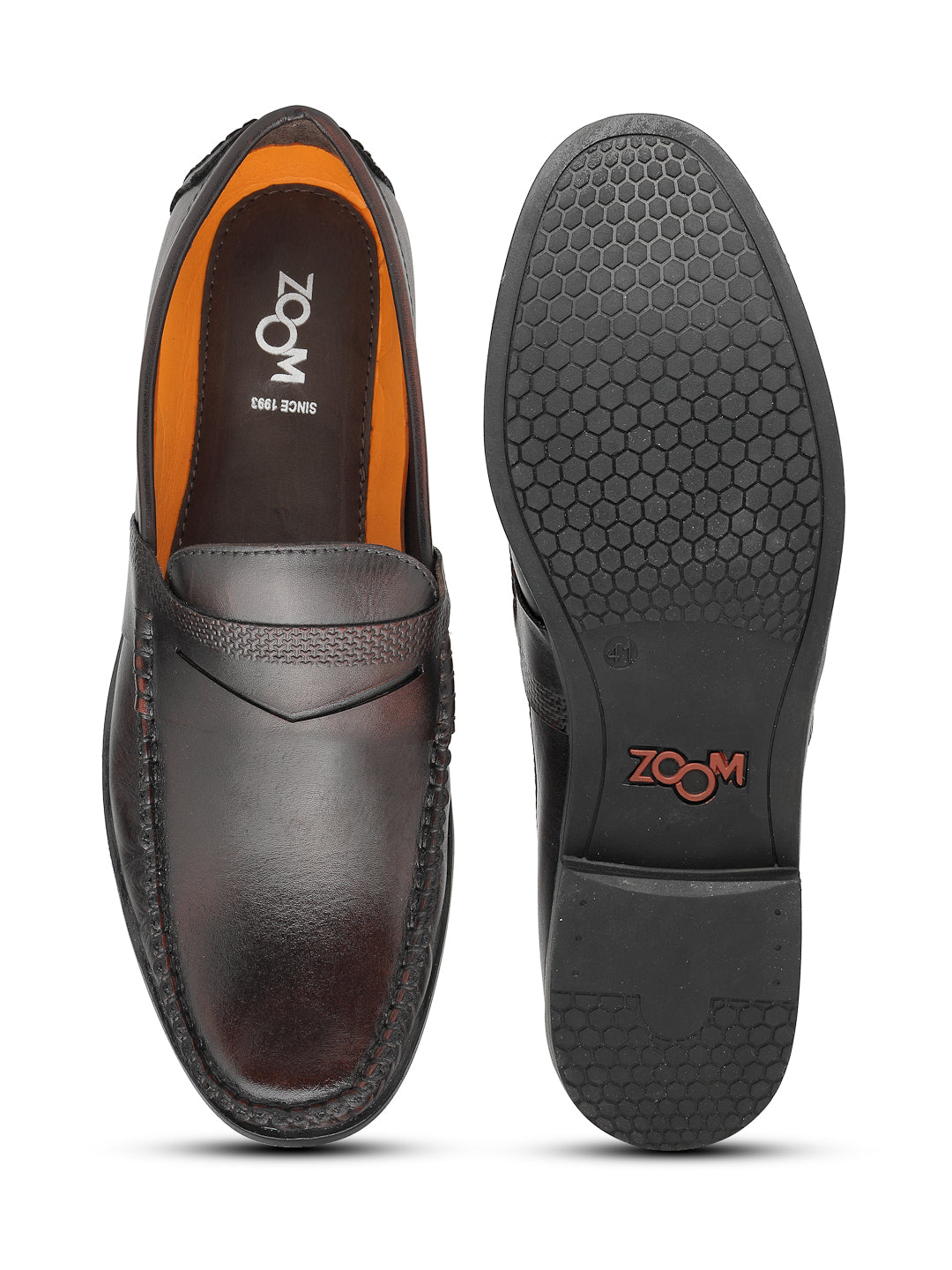 Men's Genuine Leather Casual Slip-On Shoes - 8241 - image 20