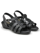 Women's Genuine Leather Sandals - 9155 - image 5