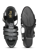 Women's Genuine Leather Sandals - 9155 - image 8