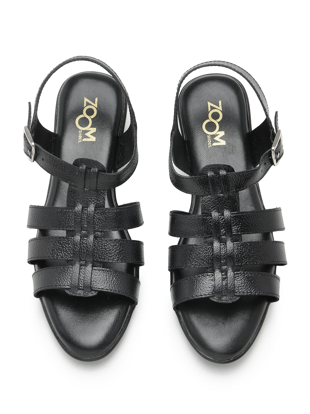 Women's Genuine Leather Sandals - 9155 - image 10