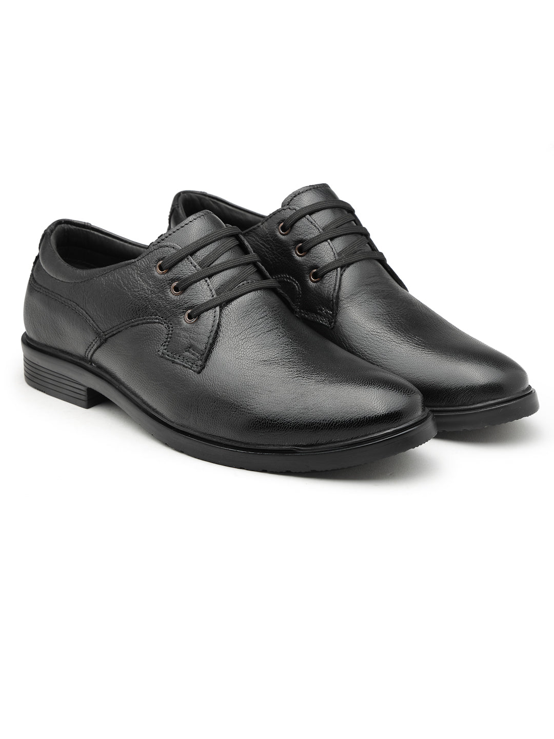Men's Genuine Leather Derby Formal Shoes - B71 - image 7