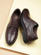 Men's Genuine Leather Derby Formal Shoes - B71 - image 11