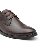 Men's Genuine Leather Derby Formal Shoes - B71 - image 15