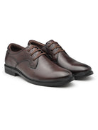 Men's Genuine Leather Derby Formal Shoes - B71 - image 16