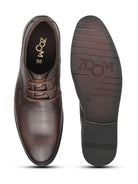 Men's Genuine Leather Derby Formal Shoes - B71 - image 19