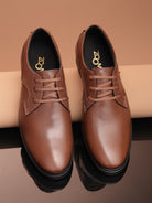 Men's Genuine Leather Derby Formal Shoes - B71 - image 20