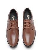 Men's Genuine Leather Derby Formal Shoes - B71 - image 22