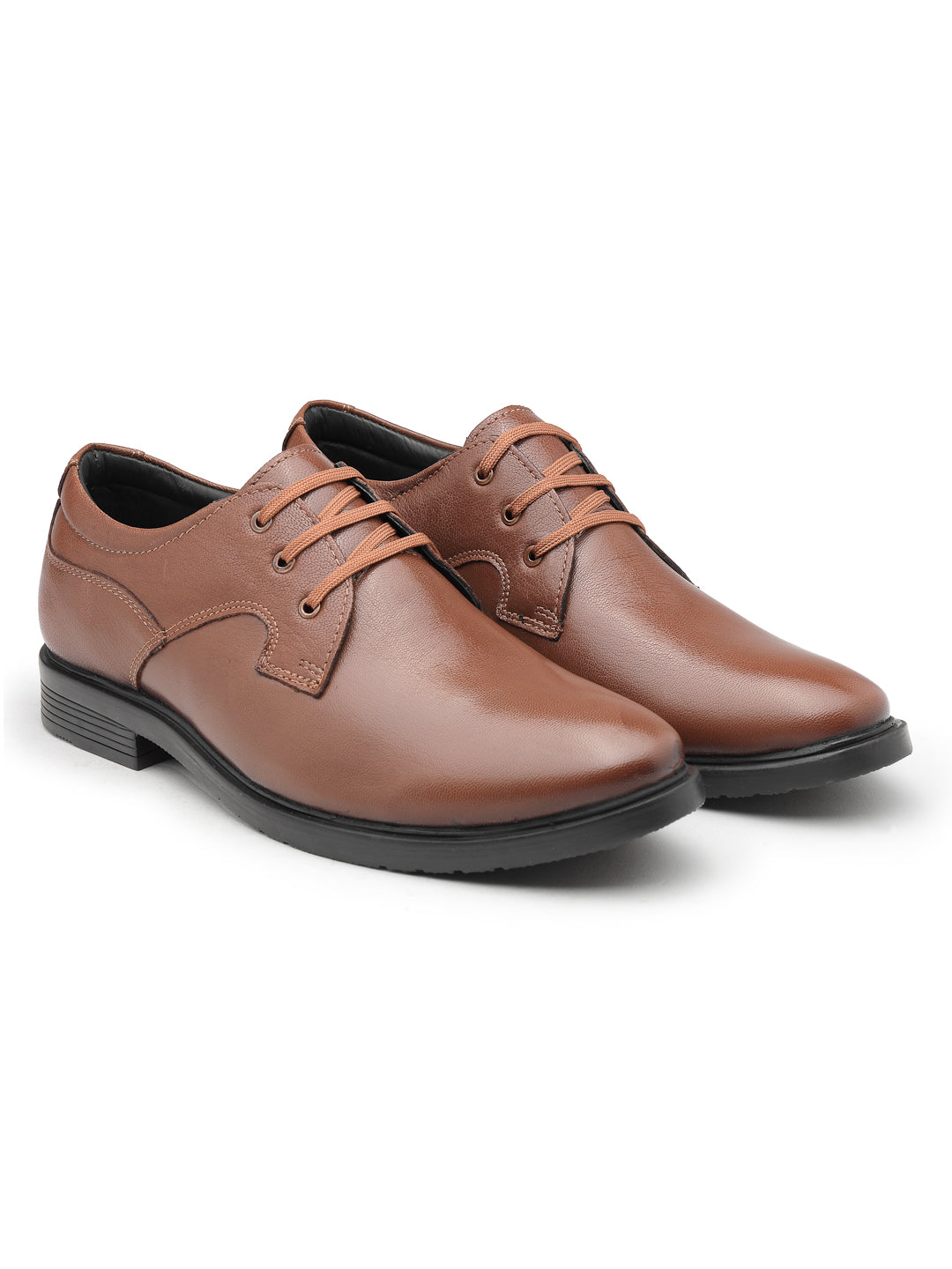 Men's Genuine Leather Derby Formal Shoes - B71 - image 26